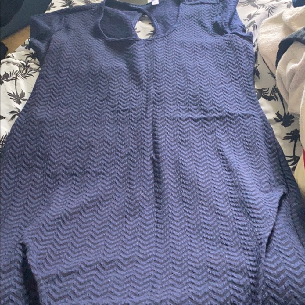 Blue dress